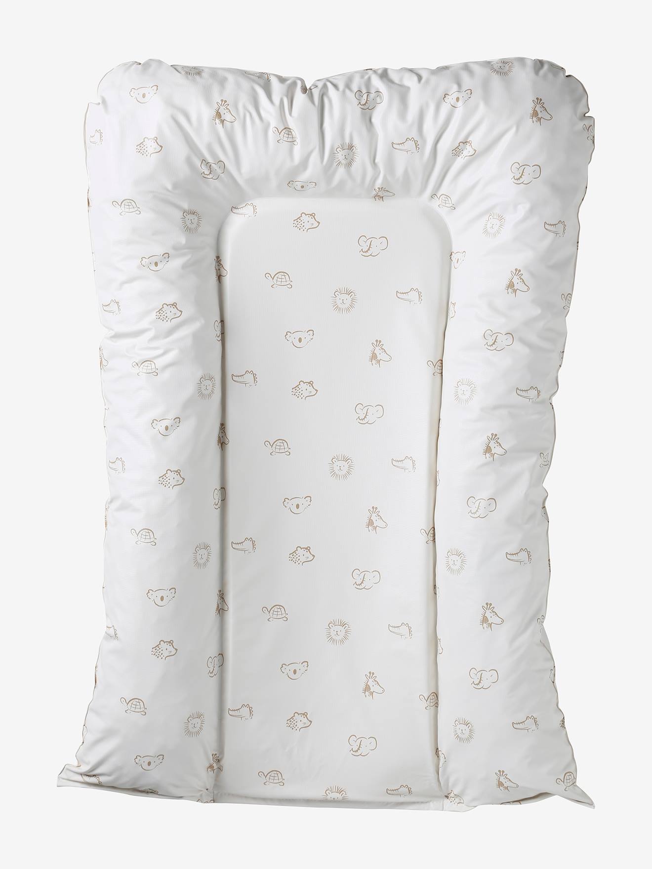 Vertbaudet Baby Wickelauflage Beige Bedruckt Einheitsgröße