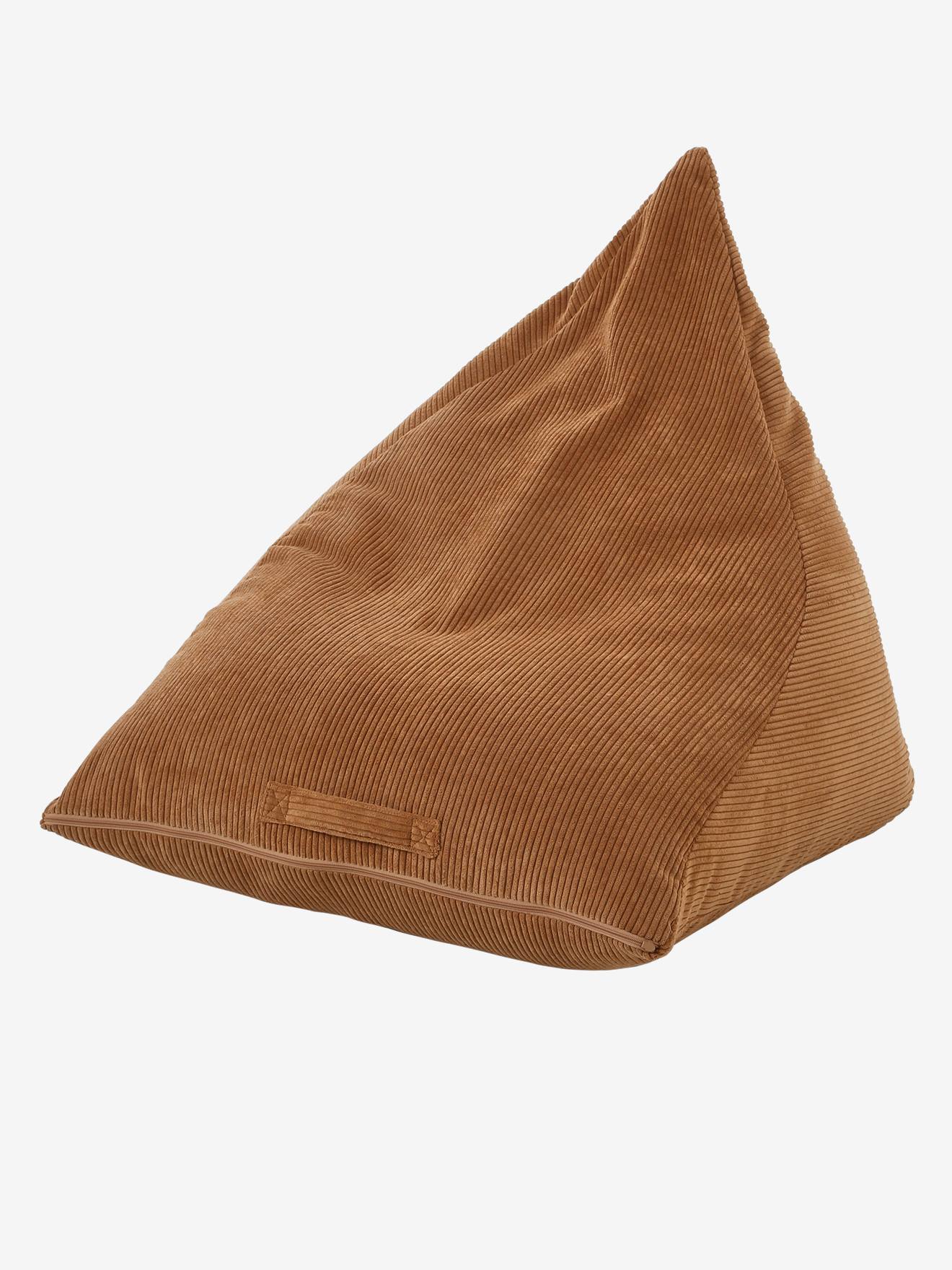 Thumbnail - Großer Kinder Sitzsack aus Cord camel