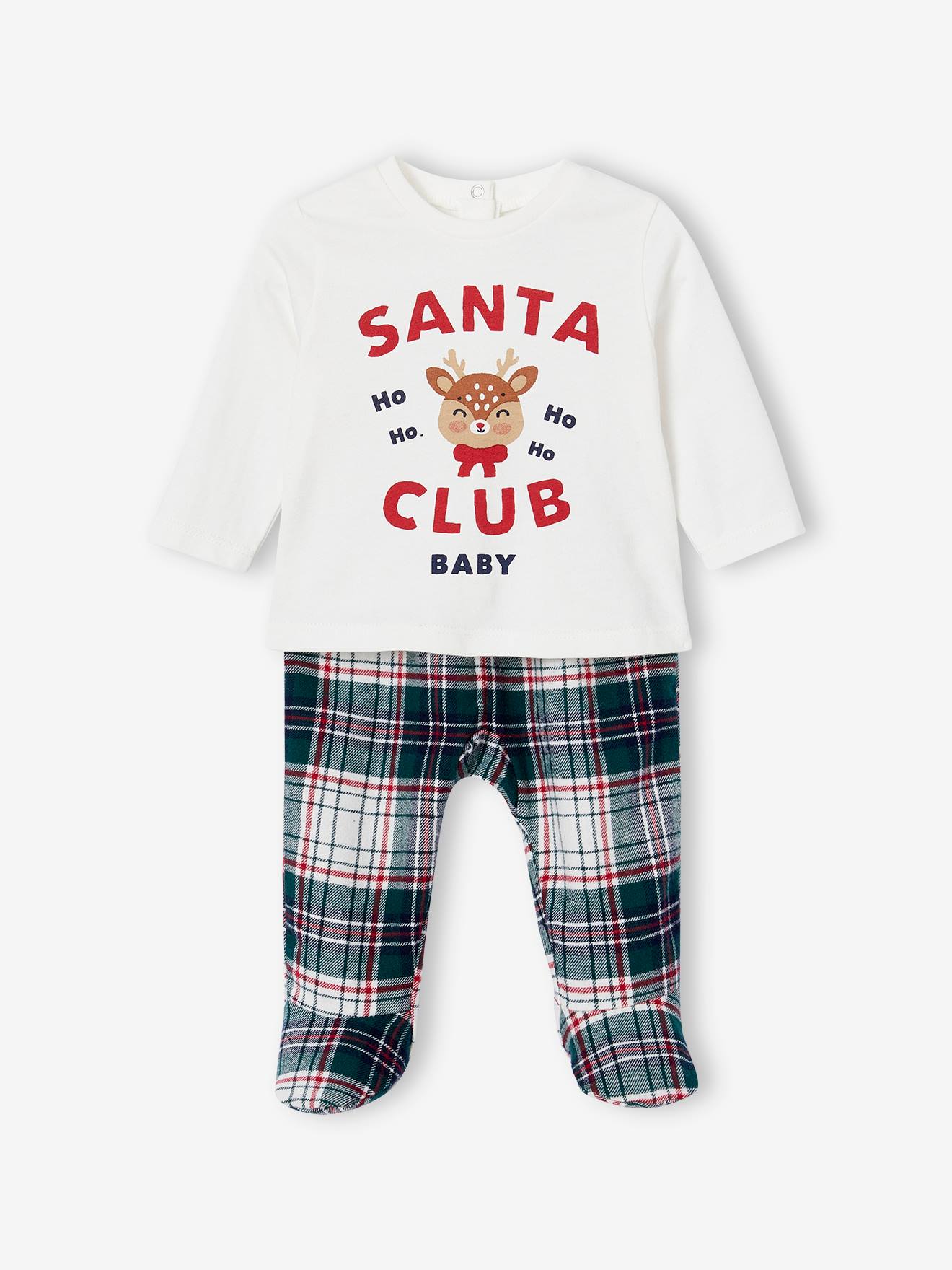 Thumbnail - Baby Schlafanzug SANTA CLUB