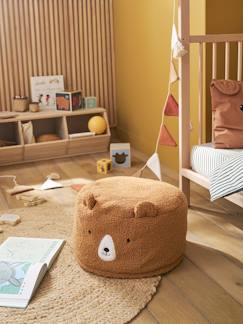 -Kinderzimmer Sitzsack BÄR aus Teddyfleece