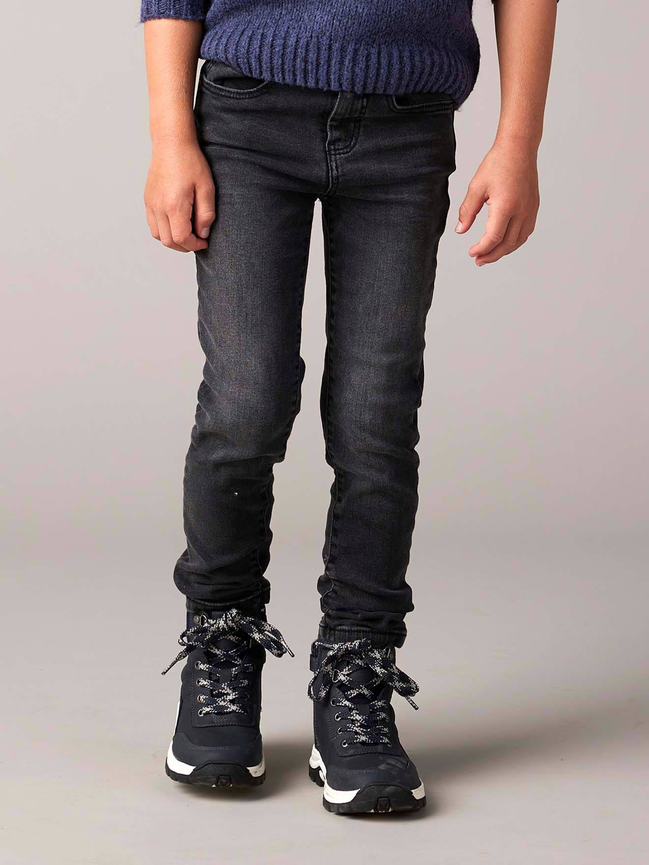 Jungen Slim-Fit-Jeans Hüftweite SLIM Bundweite verstellbar