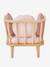 Kinder Sessel, Retro - rosa/natur - 7
