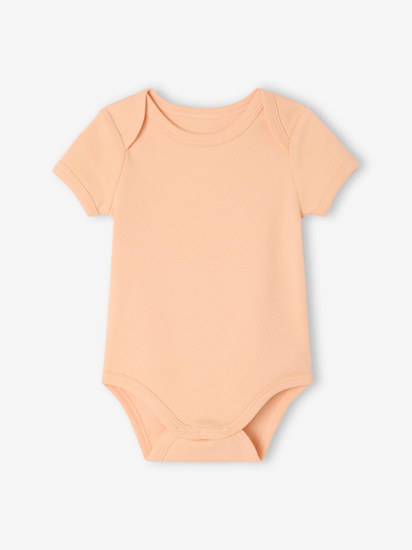 Thumbnail - Bio-Kollektion: 5er-Pack Baby Bodys mit kurzen Ärmeln