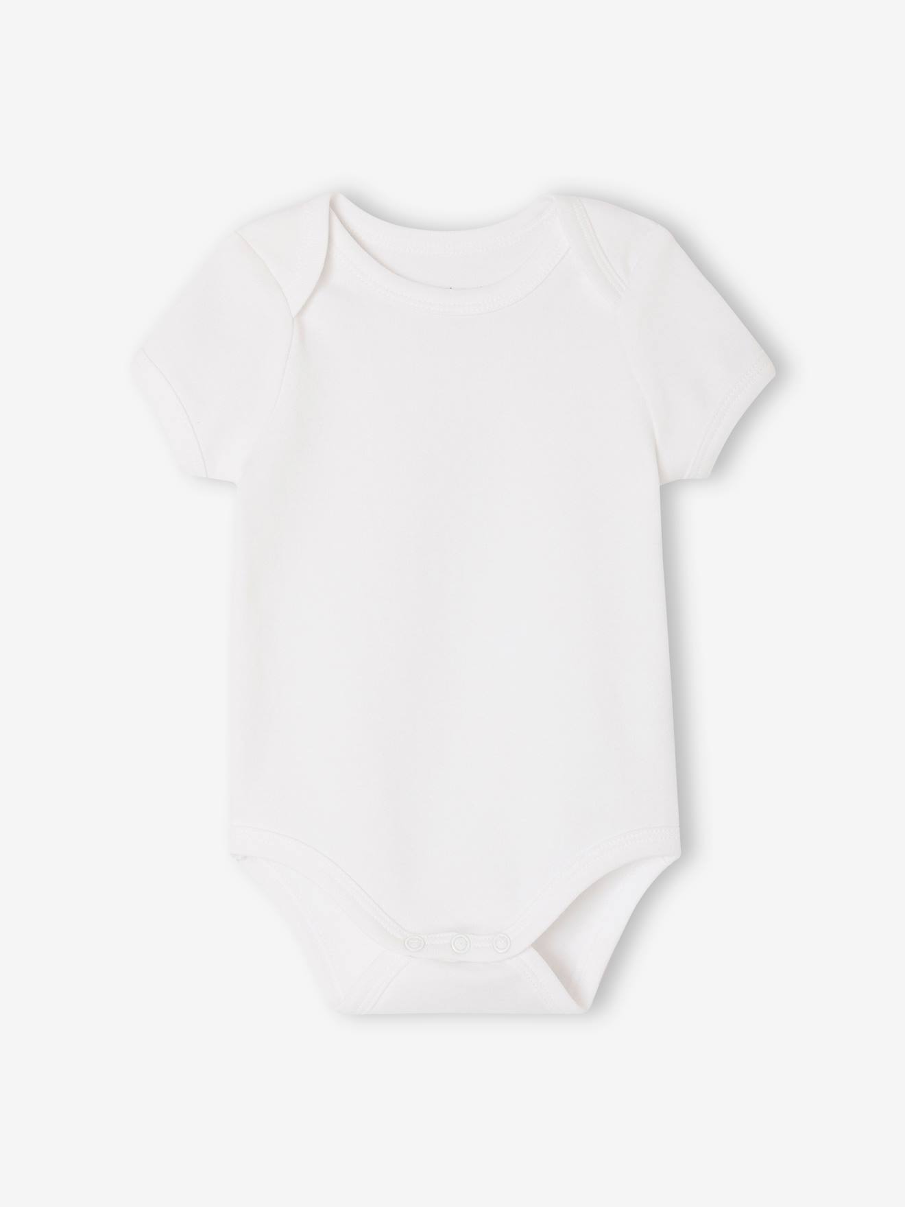 Thumbnail - Bio-Kollektion: 5er-Pack Baby Bodys mit kurzen Ärmeln
