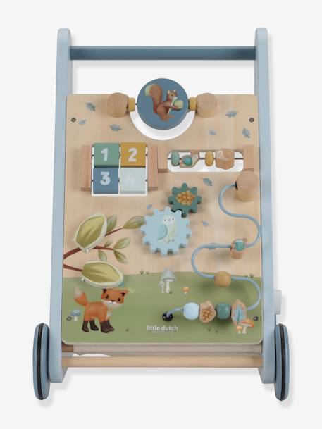 Baby Lauflernwagen Forest Friends LITTLE DUTCH blau 4