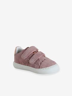 Kinderschuhe-Babyschuhe-Babyschuhe Mädchen-Baby Klett-Sneakers ausgestanzte Motive