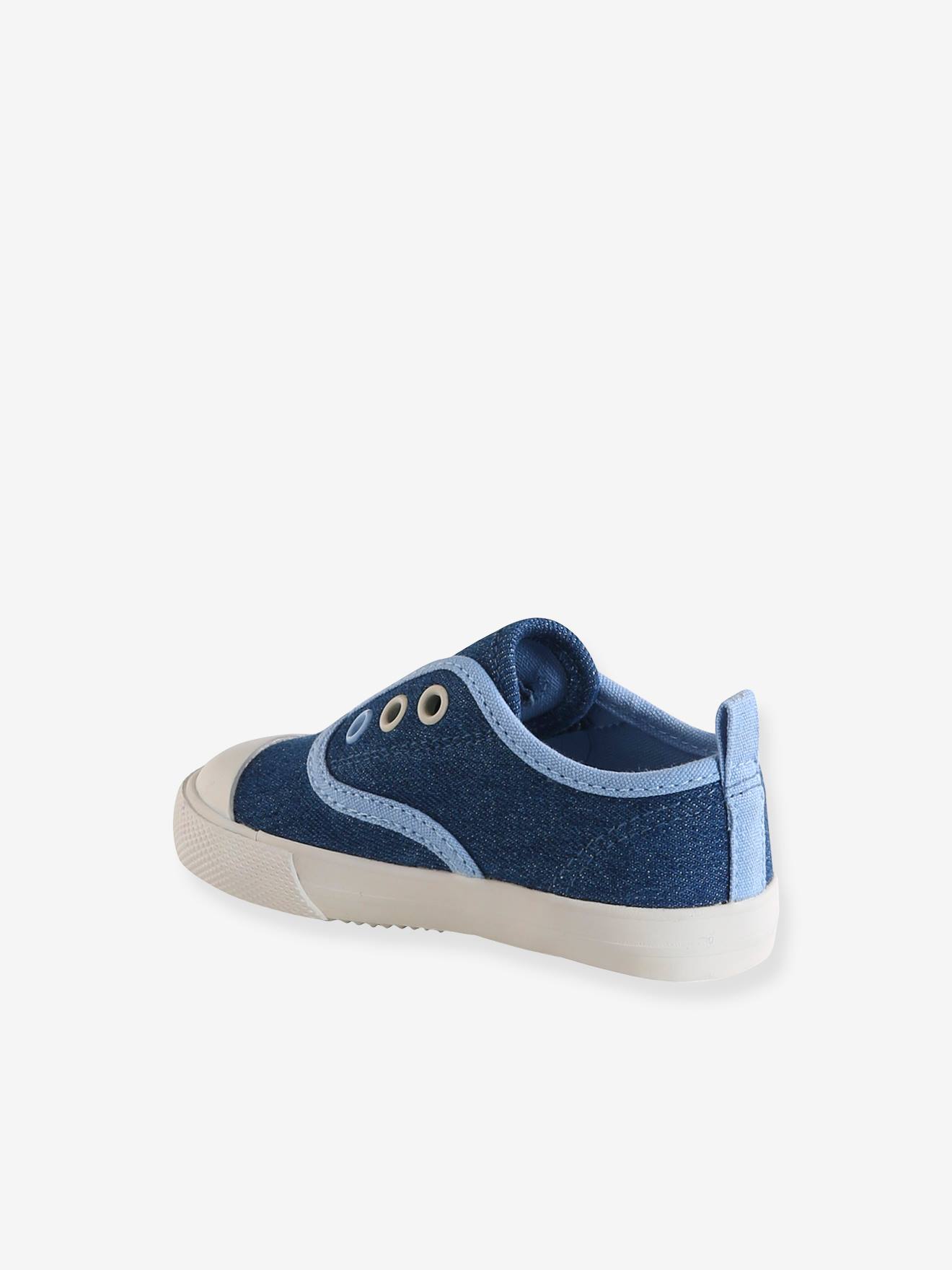 Thumbnail - Baby Stoff-Sneakers mit Gummizug