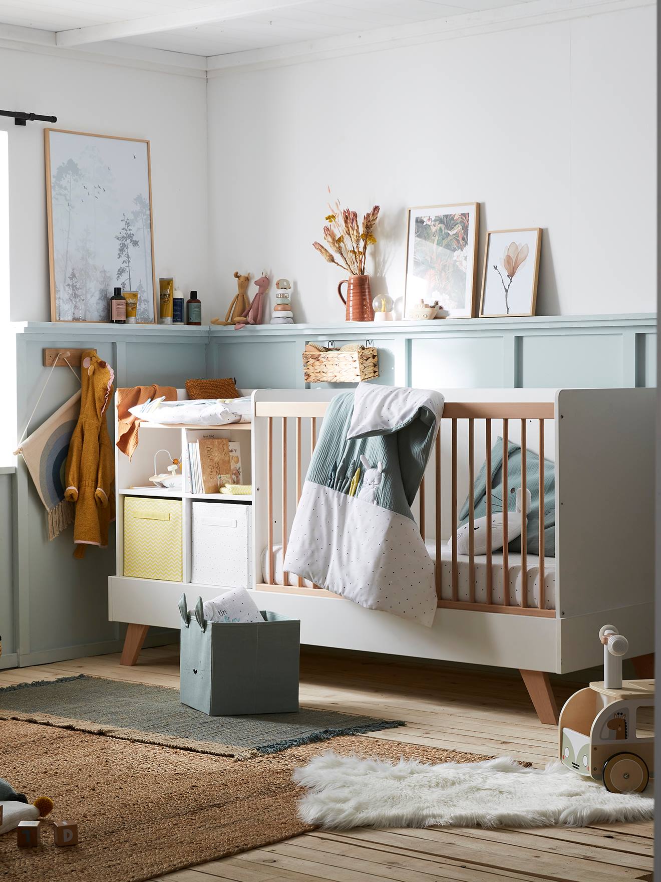 Mitwachsendes Babybett COMBINID 4-in-1
