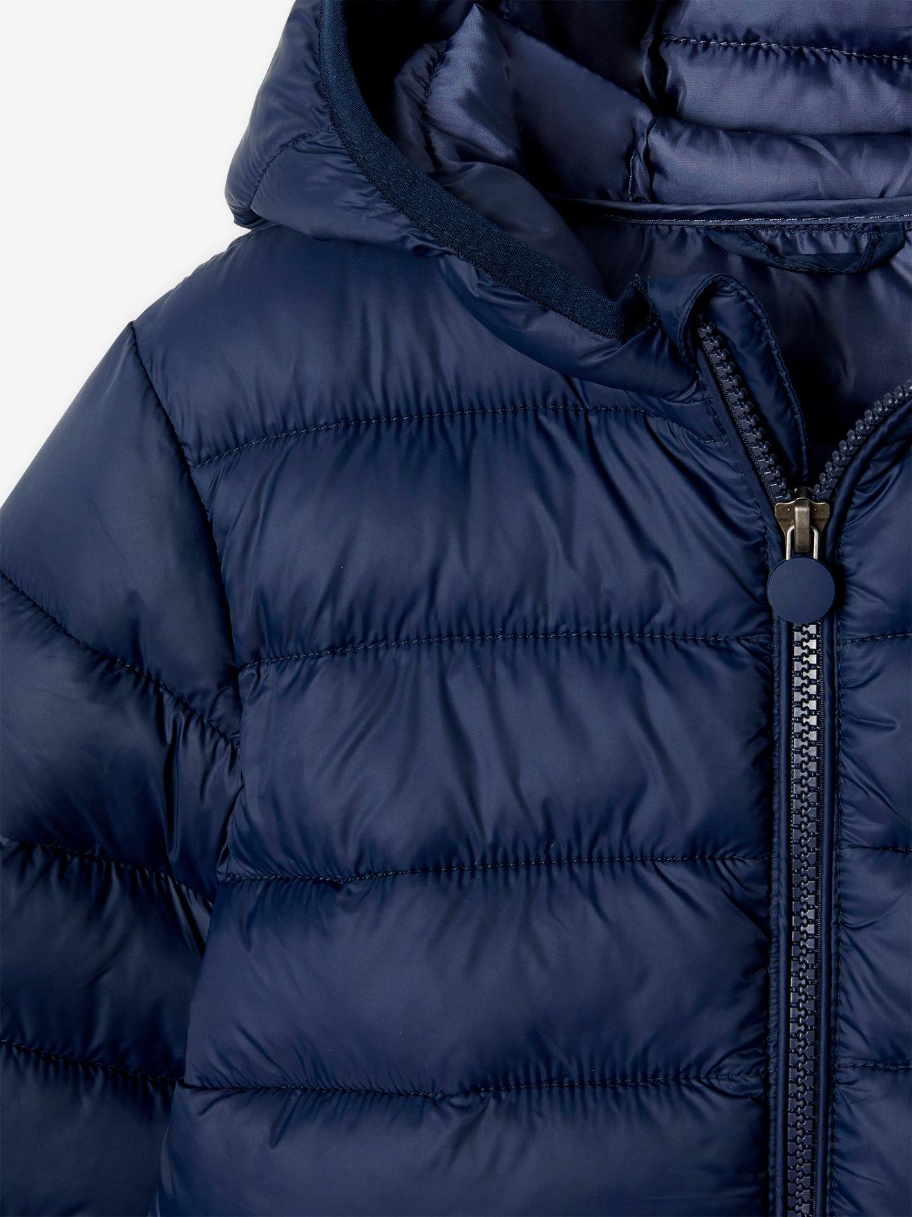 Thumbnail - Jungen Light-Steppjacke mit Kapuze und Recycling-Polyester