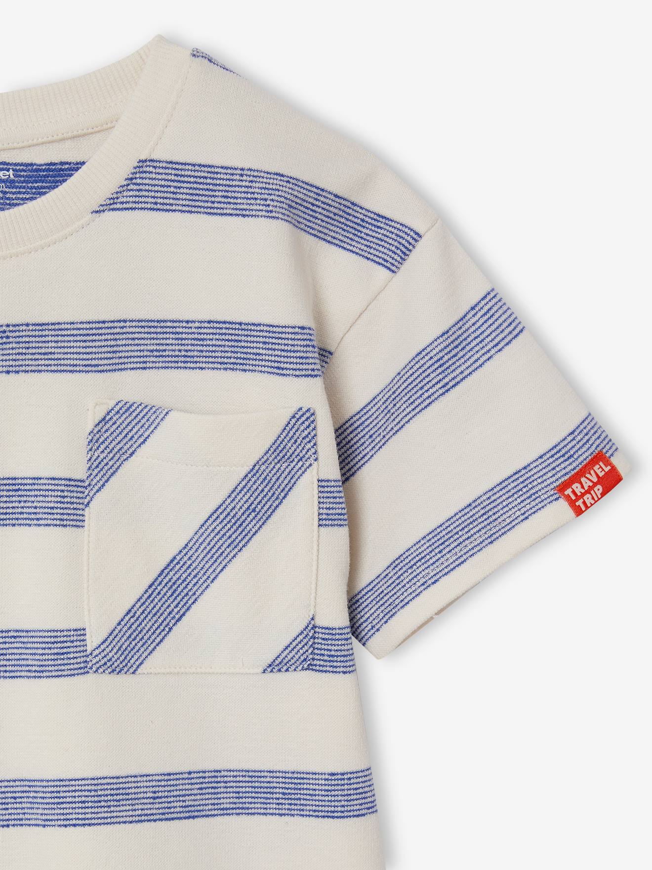 Thumbnail - Jungen T-Shirt aus Waffelpikee