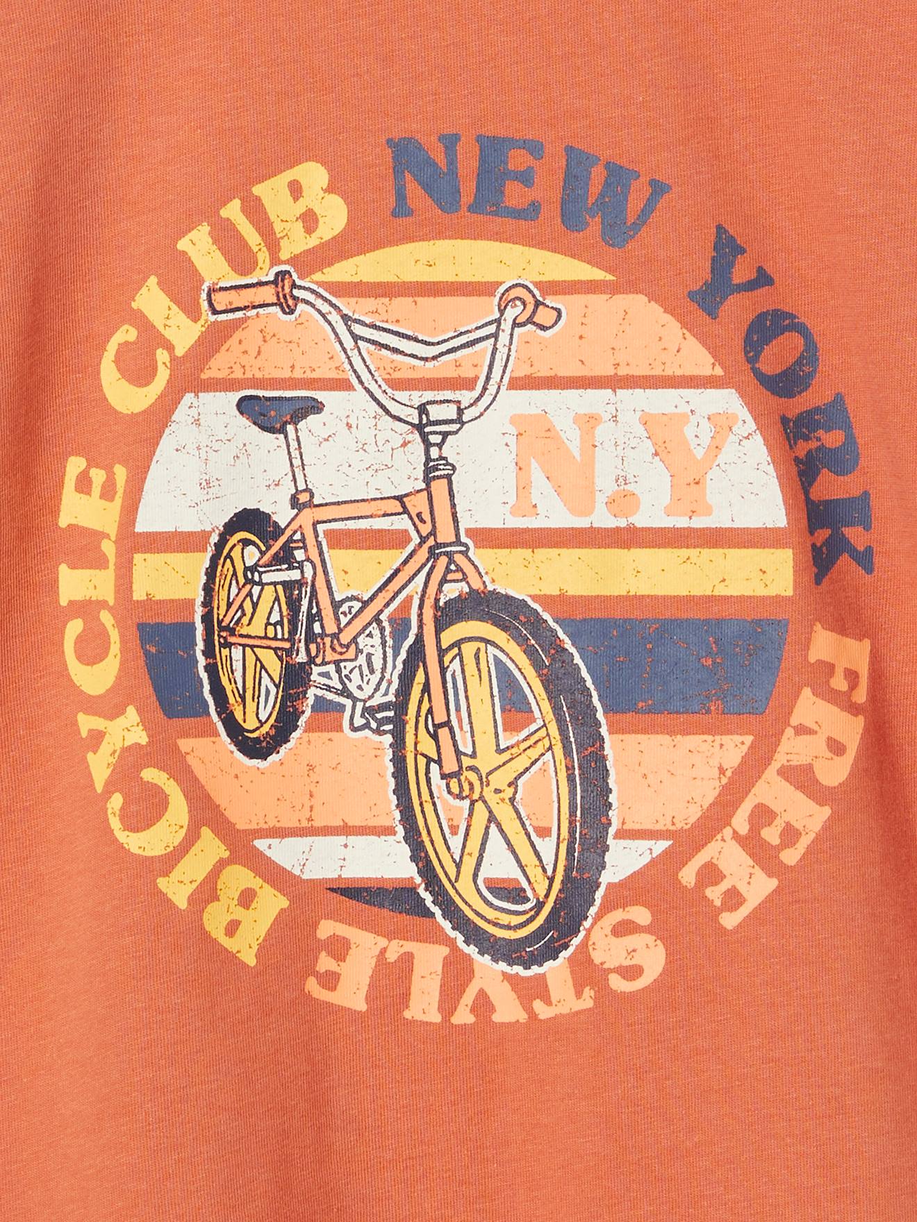 Thumbnail - Jungen Shirt mit BMX-Print und Recycling-Baumwolle