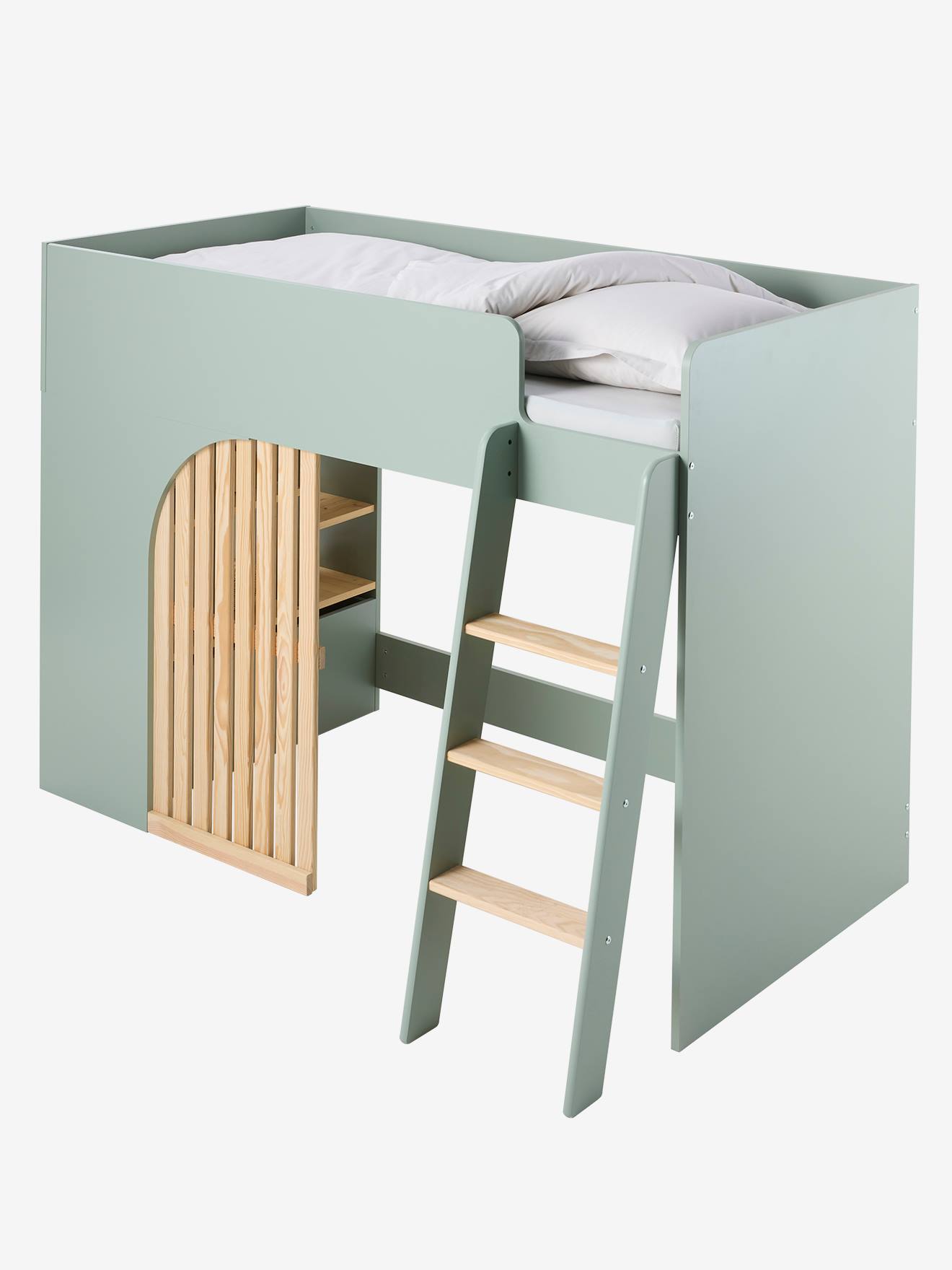 Thumbnail - Kinder Hochbett mit Stauraum PLAYFUL