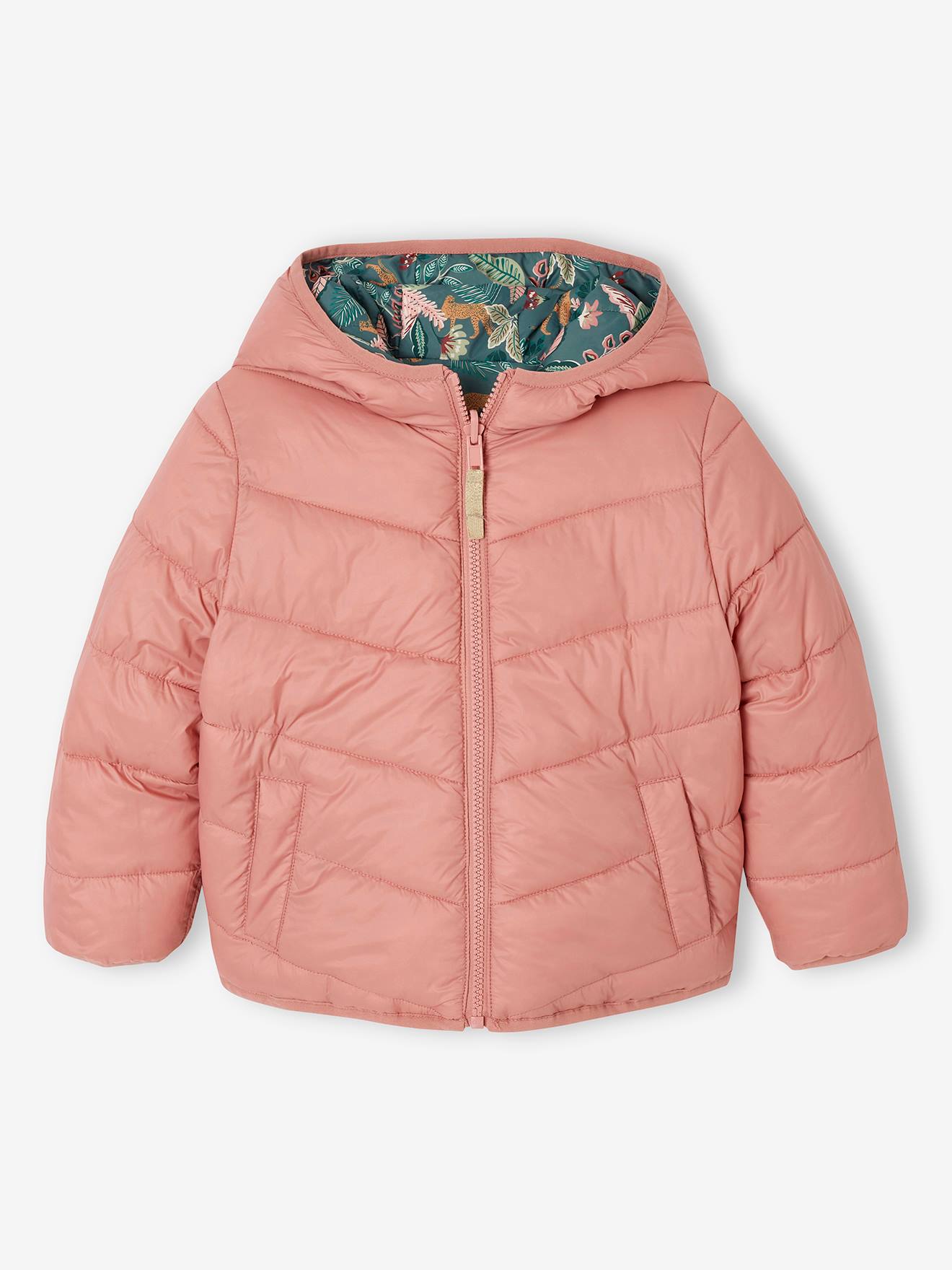 Thumbnail - Wende-Steppjacke Mädchen mit Recycling-Polyester