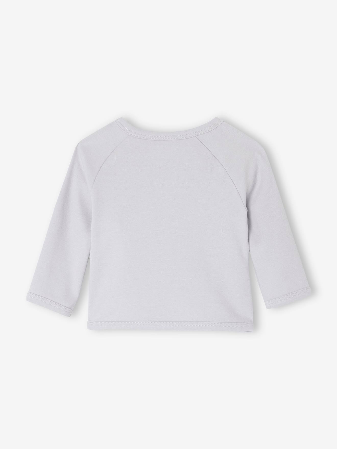 Thumbnail - Bio-Kollektion: Baby Wickeljacke für Neugeborene BASIC