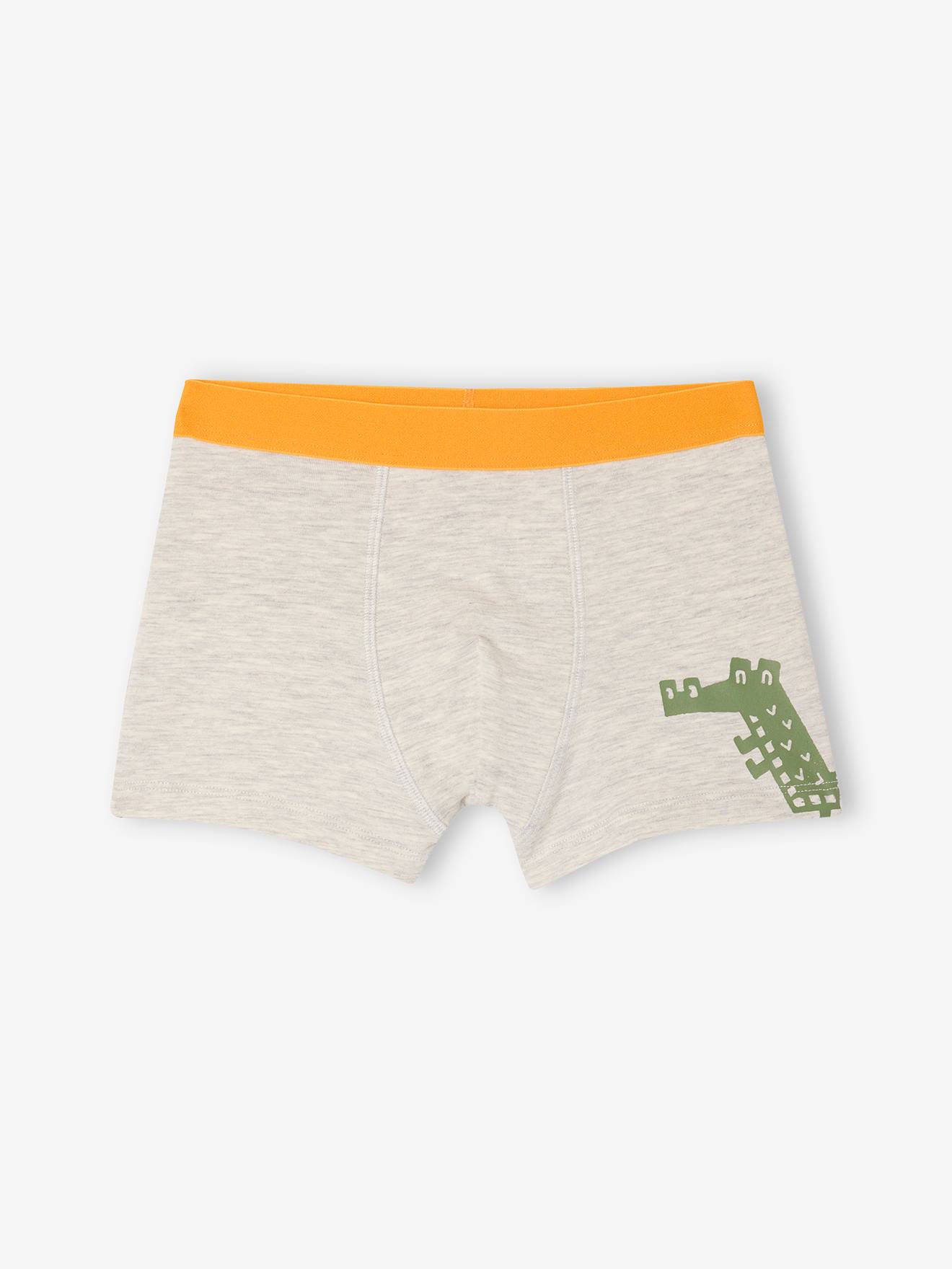 Thumbnail - Bio-Kollektion: 5er-Pack Jungen Stretch-Boxershorts Dschungel