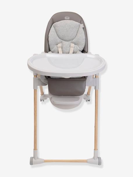 Baby Hochstuhl Polly Armonia CHICCO anthrazit+braun+grau+terrakotta 10