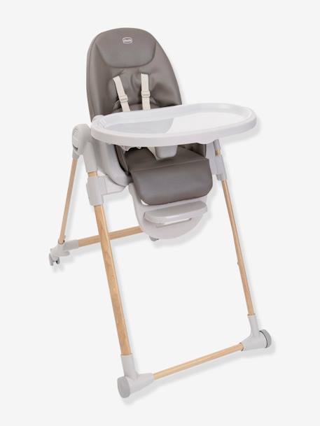 Baby Hochstuhl Polly Armonia CHICCO anthrazit+braun+grau+terrakotta 8