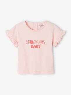 Babymode-Shirts & Rollkragenpullover-Bio-Kollektion: Baby T-Shirt mit Messageprint