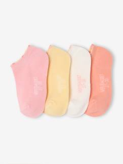 Maedchenkleidung-4er-Pack Mädchen Kurzsocken BASIC