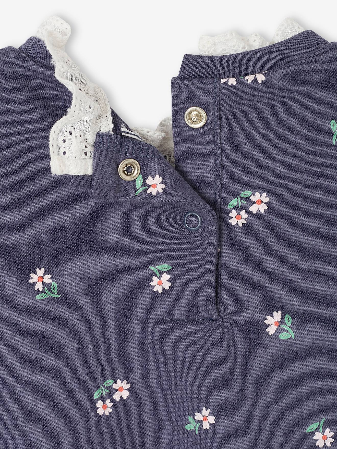 Thumbnail - Mädchen Baby Sweatshirt mit Kragen