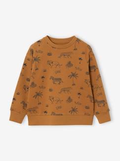 Jungenkleidung-Pullover, Strickjacken, Sweatshirts-Sweatshirts-Jungen Sweatshirt mit Recycling-Polyester