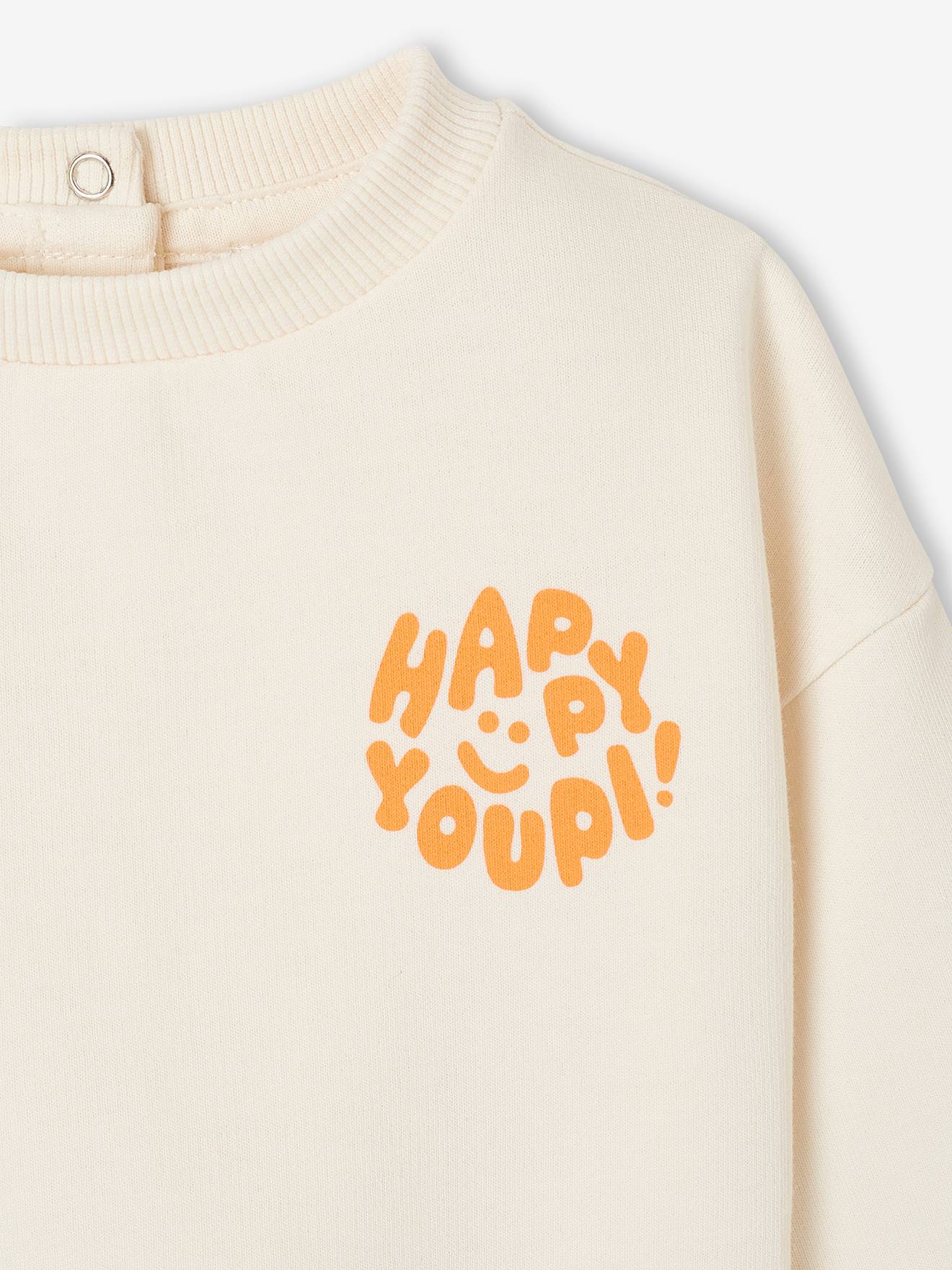 Thumbnail - Baby Rundhals-Sweatshirt BASIC mit Recycling-Polyester