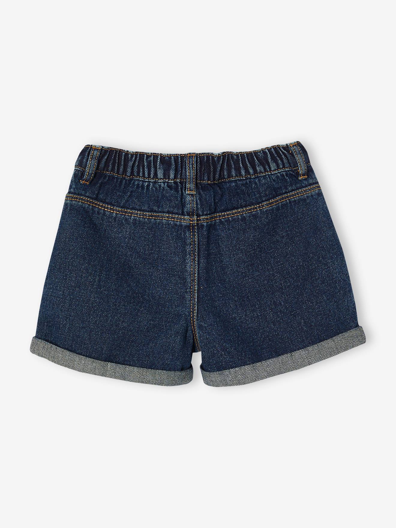 Thumbnail - Mädchen Jeansshorts BASIC