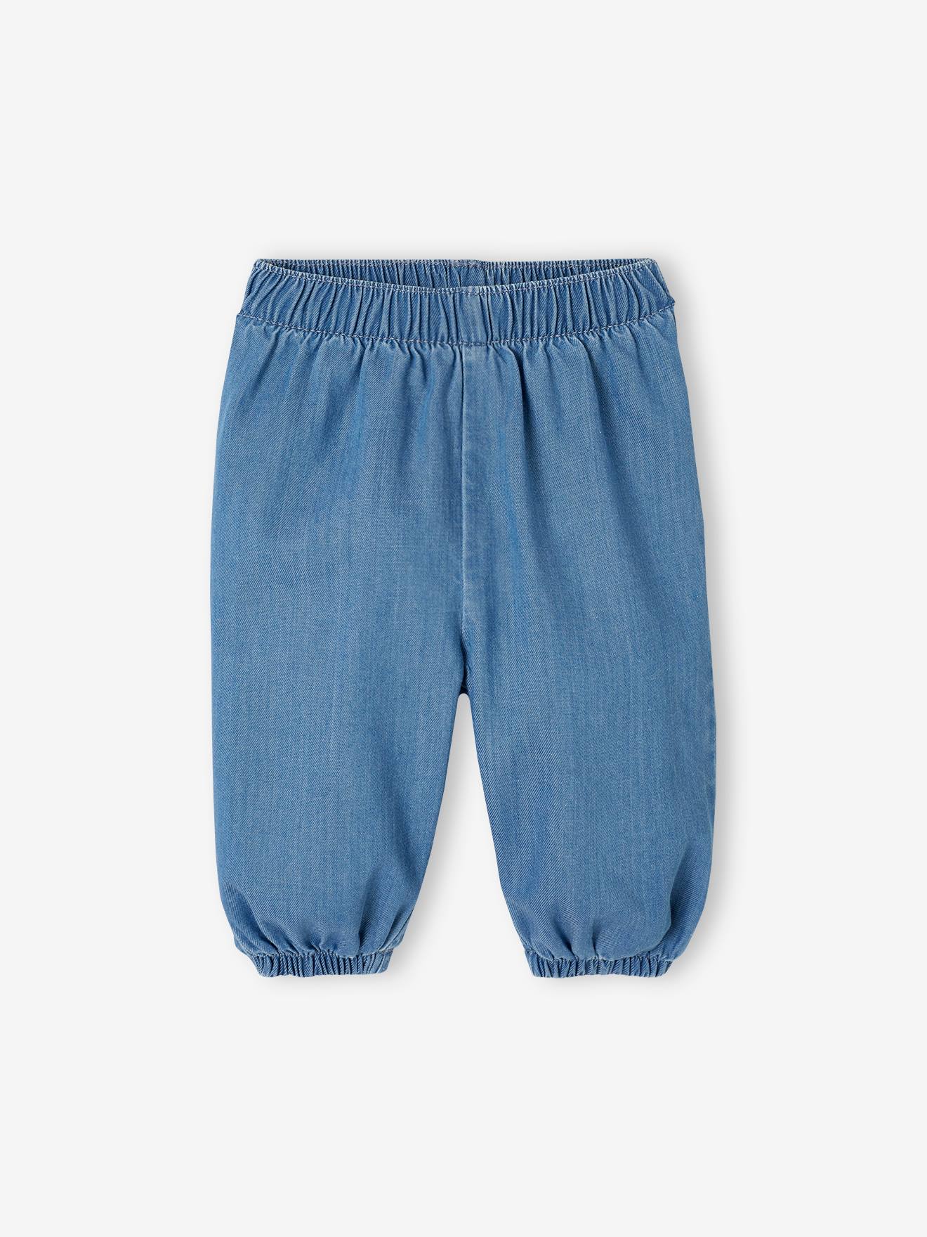 Baby Hose aus Light-Denim Bio-Baumwolle
