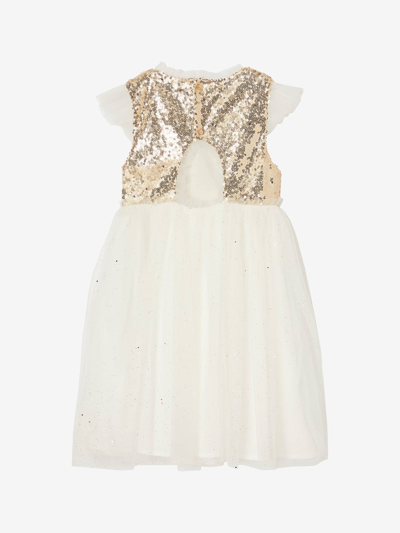 Thumbnail - Mädchen Festkleid mit Pailletten und Glitzertüll