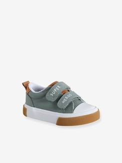 Kinderschuhe-Babyschuhe-Babyschuhe Jungen-Baby Stoffsneakers mit Klettriemchen