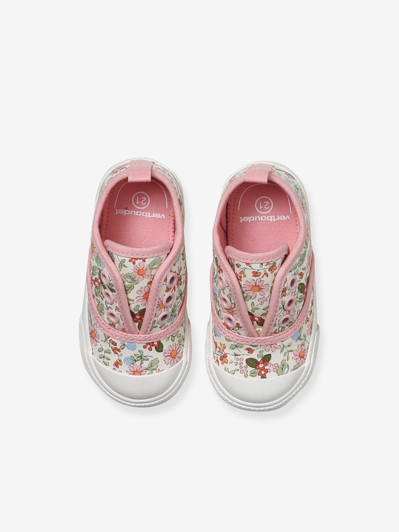 Thumbnail - Baby Stoff-Sneakers mit Gummizug