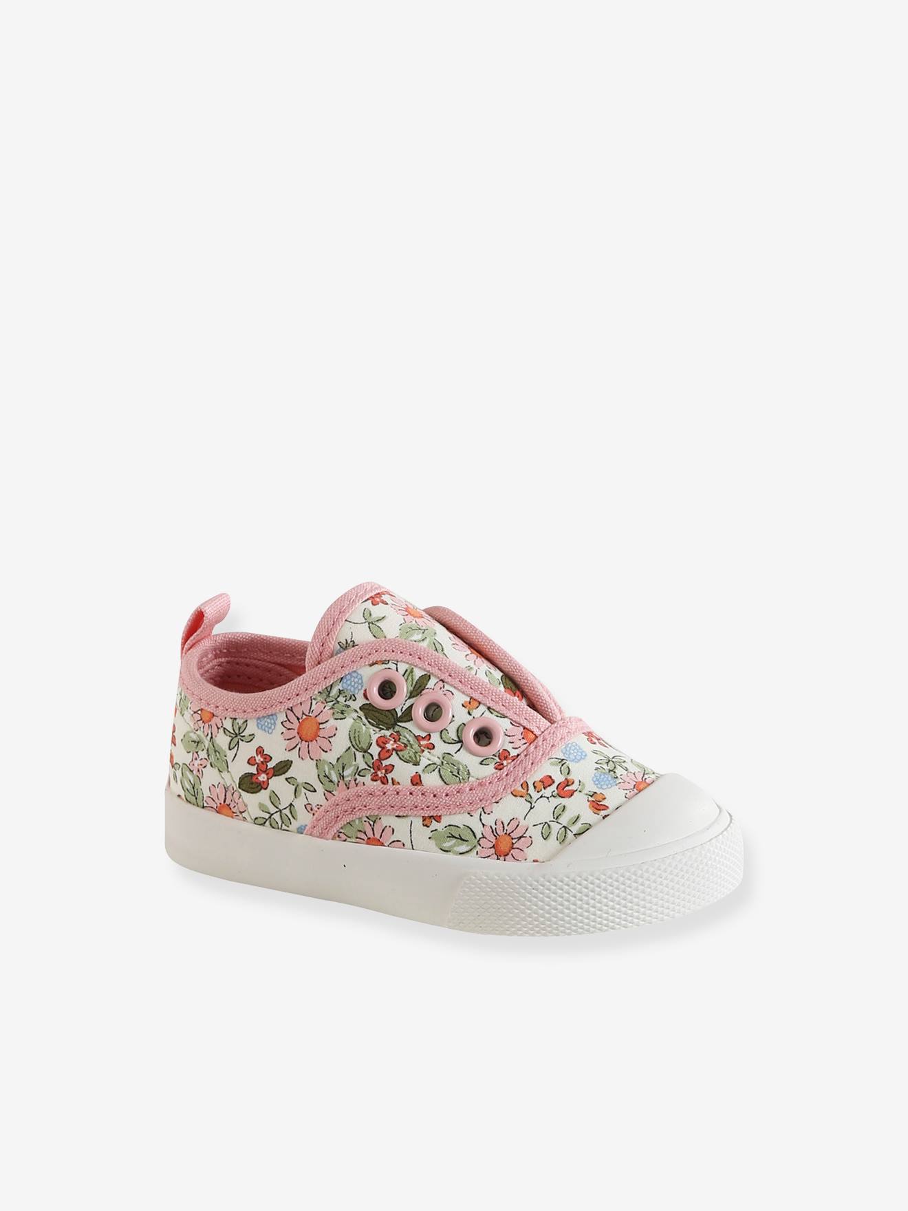 Baby Stoff-Sneakers mit Gummizug