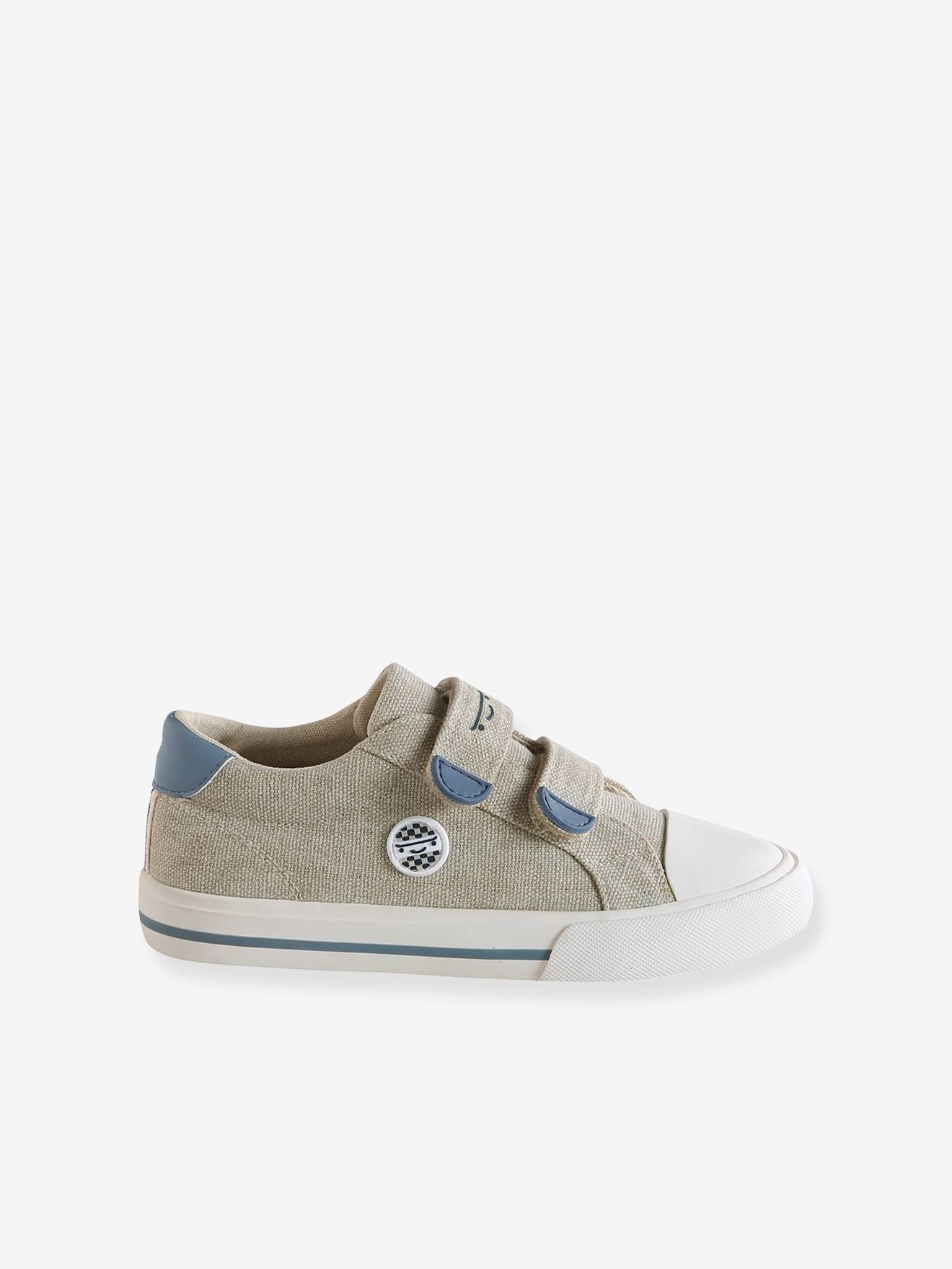 Thumbnail - Kinder Stoff-Sneakers mit Klett und Anziehtrick