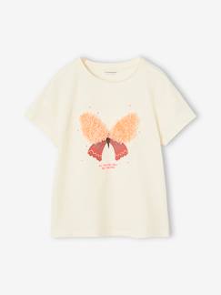 Maedchenkleidung-Shirts & Rollkragenpullover-Mädchen T-Shirt mit Rüschenmotiv