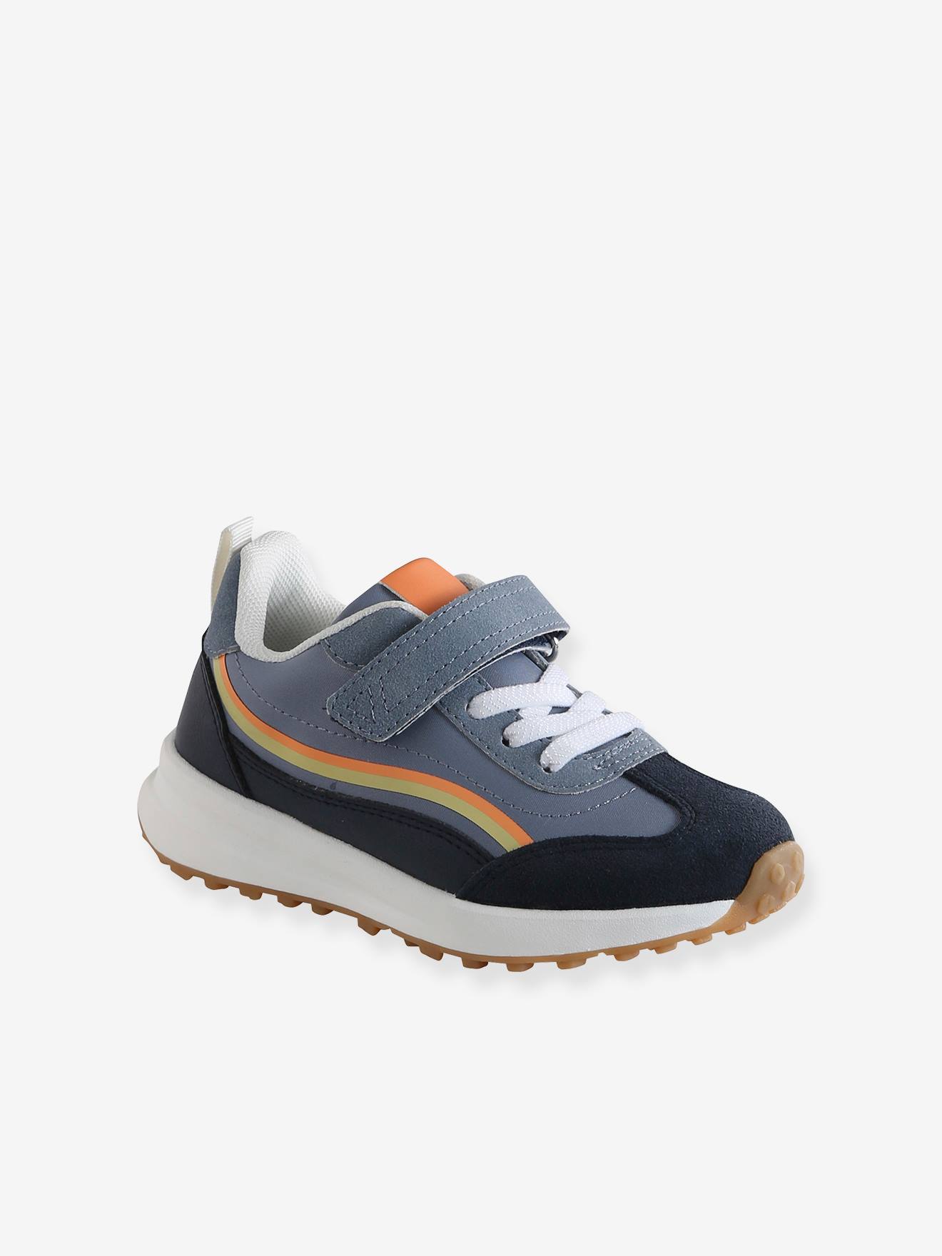 Kinder Sneakers mit Anziehtrick set blau Gr. 26 von vertbaudet