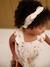 Baby-Set: Sweat-Overall & Haarband mit Recycling-Polyester vanille 9