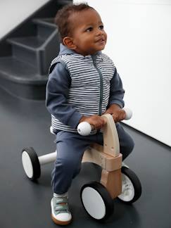 Babymode-Mäntel, Jacken, Overalls & Ausfahrsäcke-Wendbare Baby Steppweste mit Reißverschluss und Recycling-Polyester