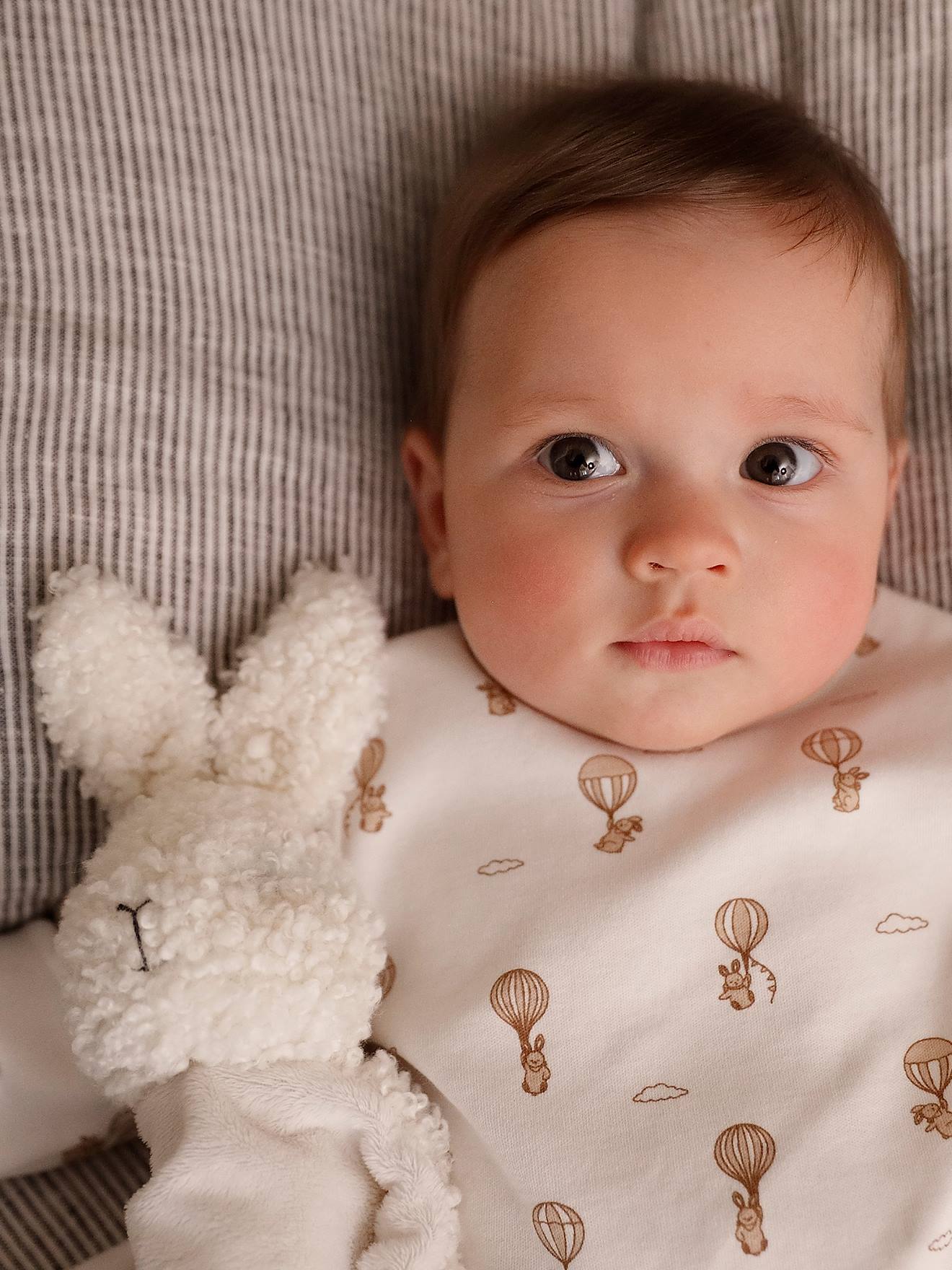 Thumbnail - Bio-Kollektion: 2er-Pack Baby Strampler mit Heißluftballons