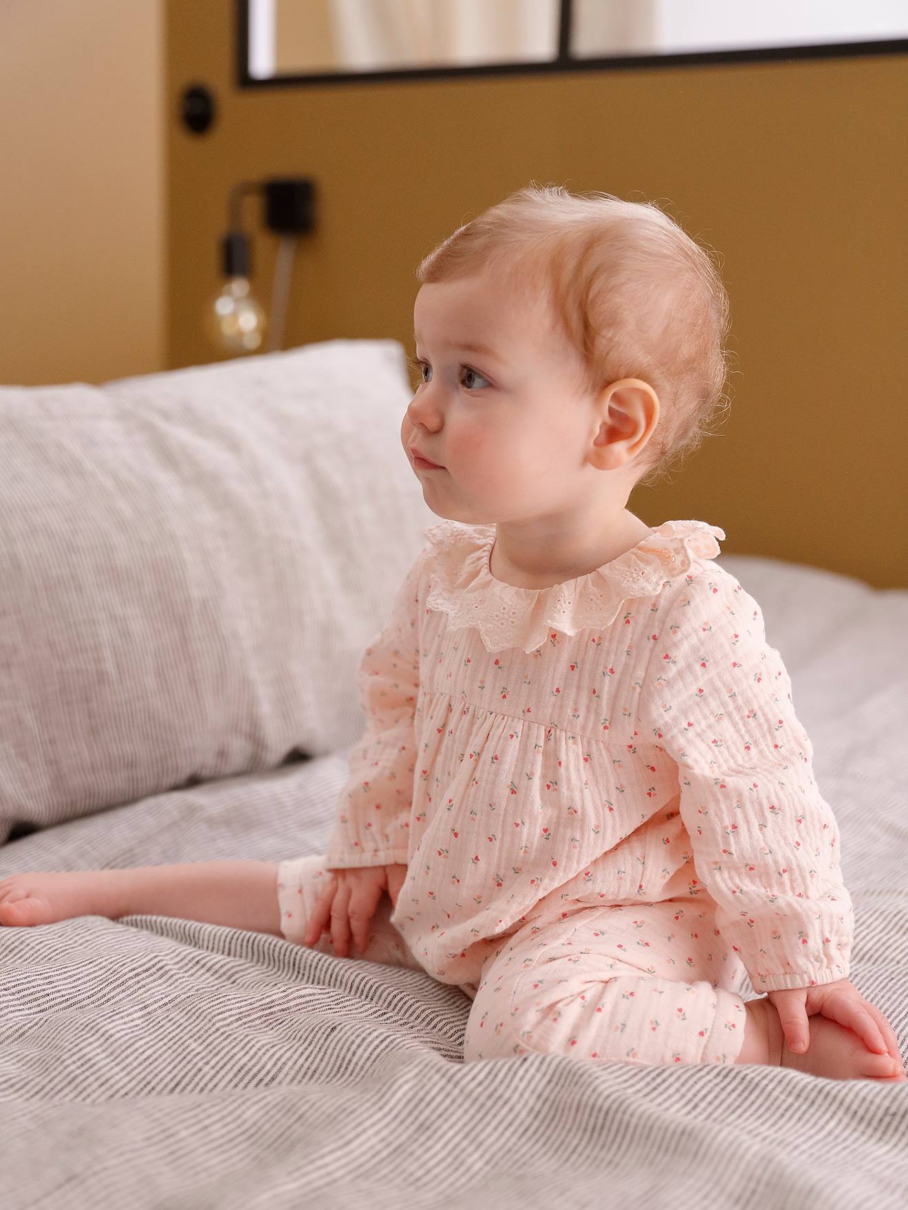 Mädchen Baby Overall
