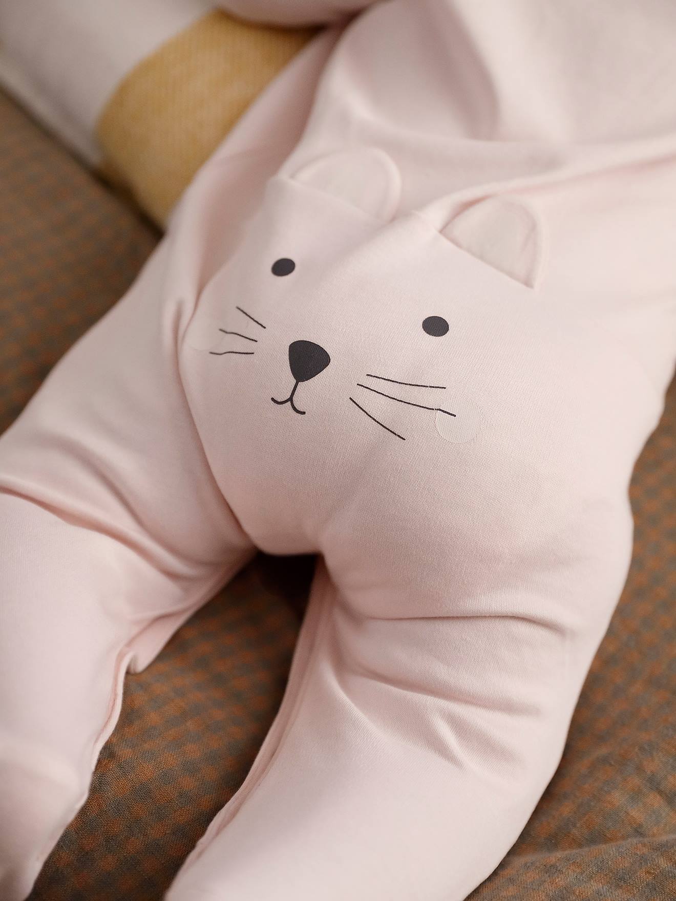 Baby Strampler mit Katze