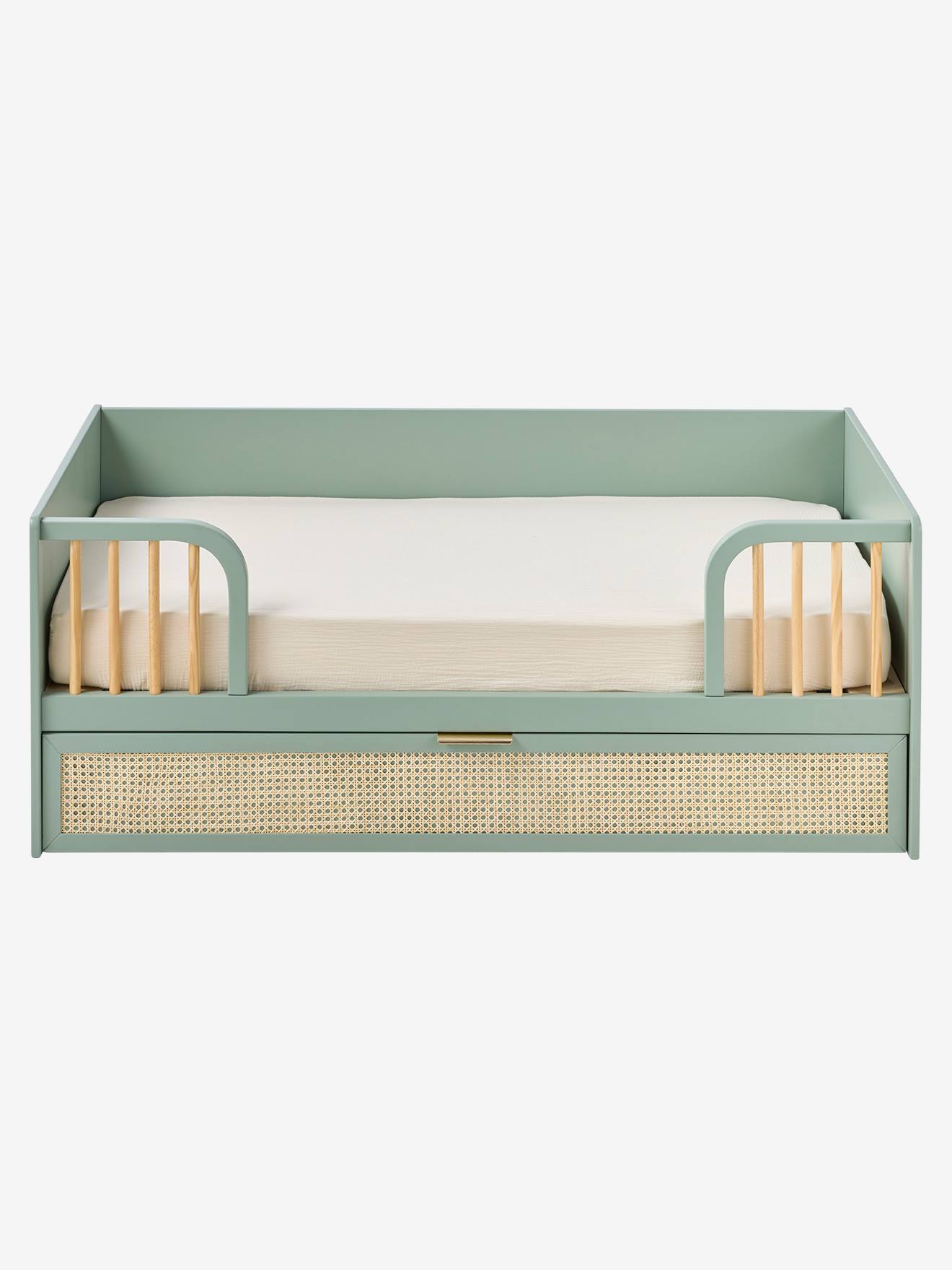 Thumbnail - Babybett POESIE mit Schublade aus Rattan 70x140cm
