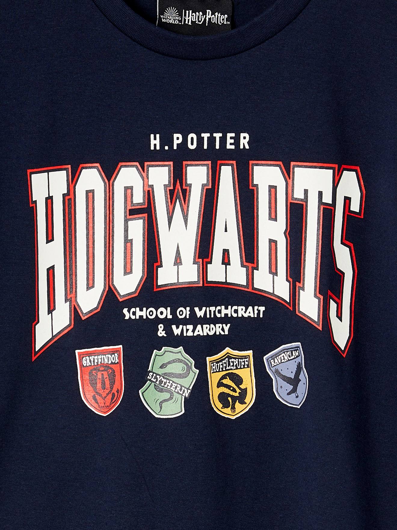 Thumbnail - Kinder T-Shirt HARRY POTTER mit Wappen