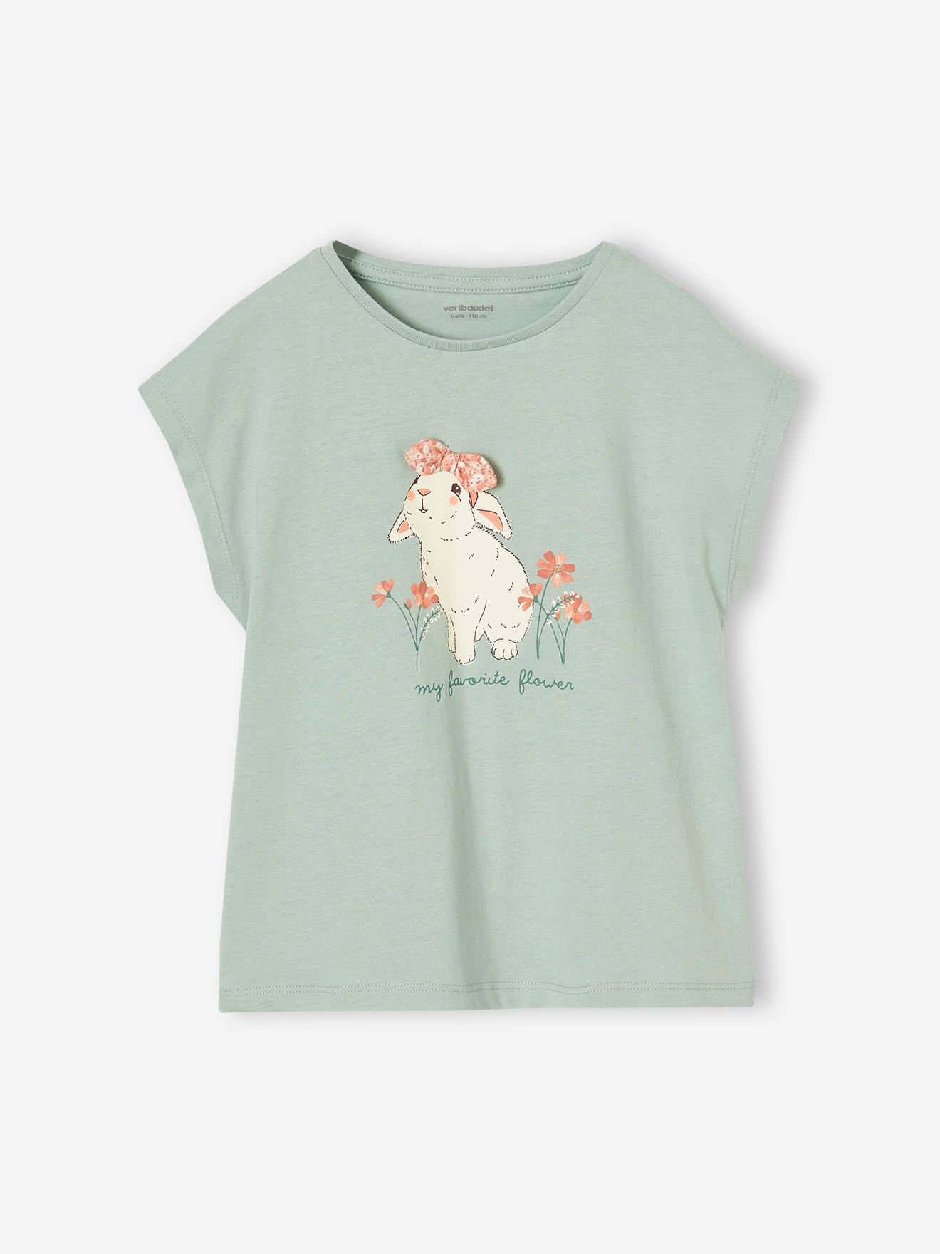 Mädchen T-Shirt mit Tierprint