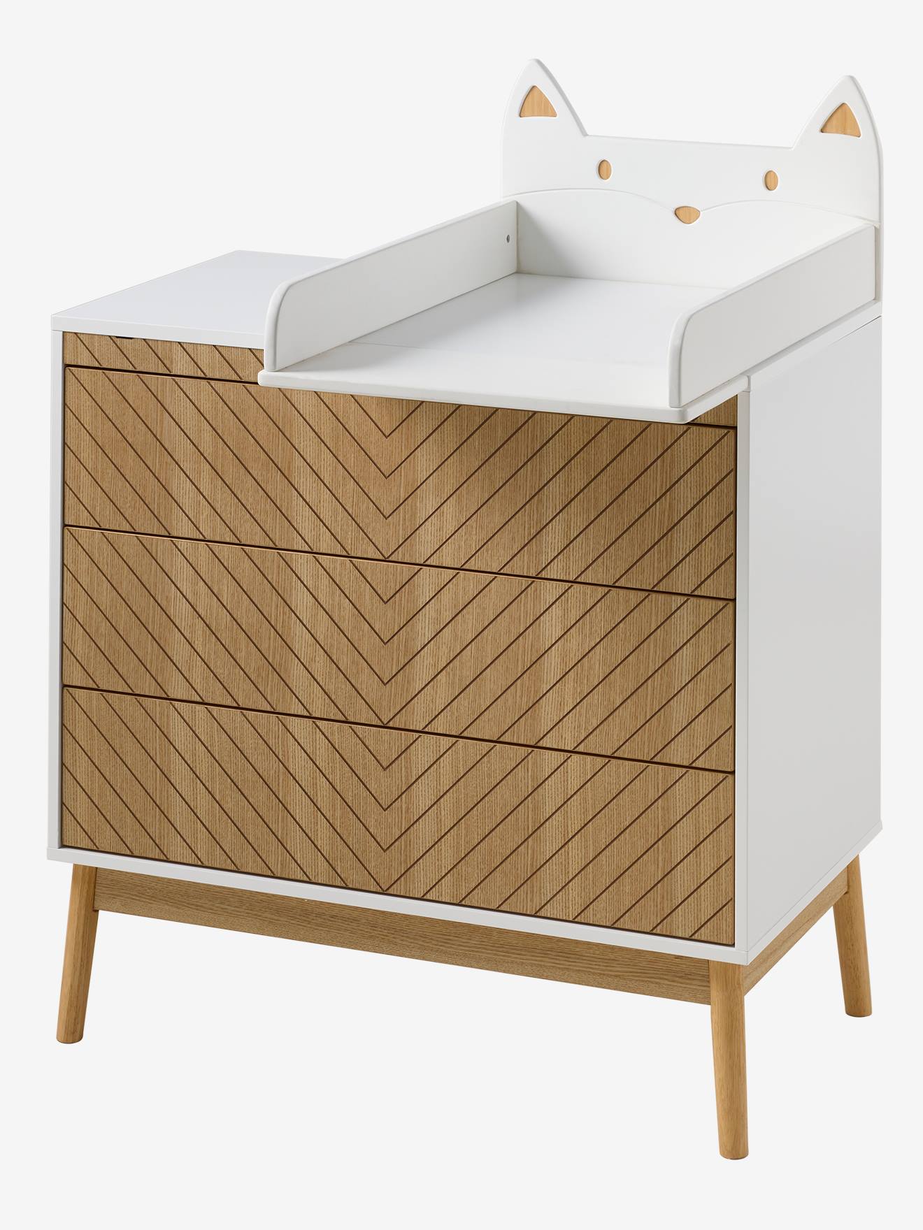 Thumbnail - Kommode CHEVRONS Tiefe 52cm Kinderzimmer