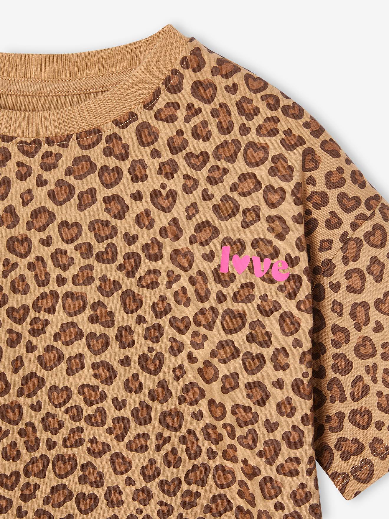 Thumbnail - Bedrucktes Mädchen T-Shirt