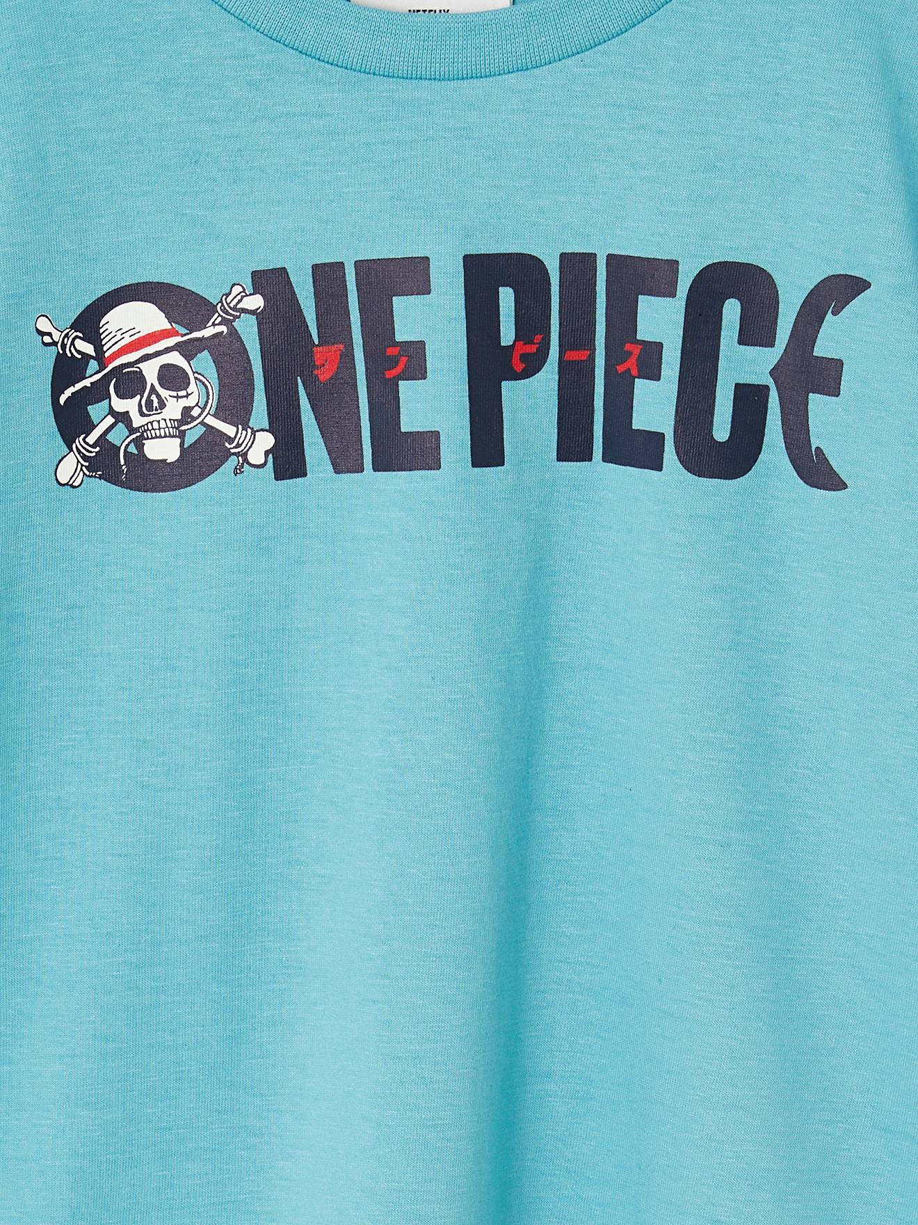 Thumbnail - Kinder T-Shirt ONE PIECE mit Logoprint