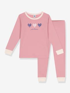 Maedchenkleidung-Schlafanzüge & Nachthemden-Mädchen Baumwoll-Schlafanzug PETIT BATEAU