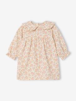 Babymode-Baby Kleid aus geblümtem Musselin