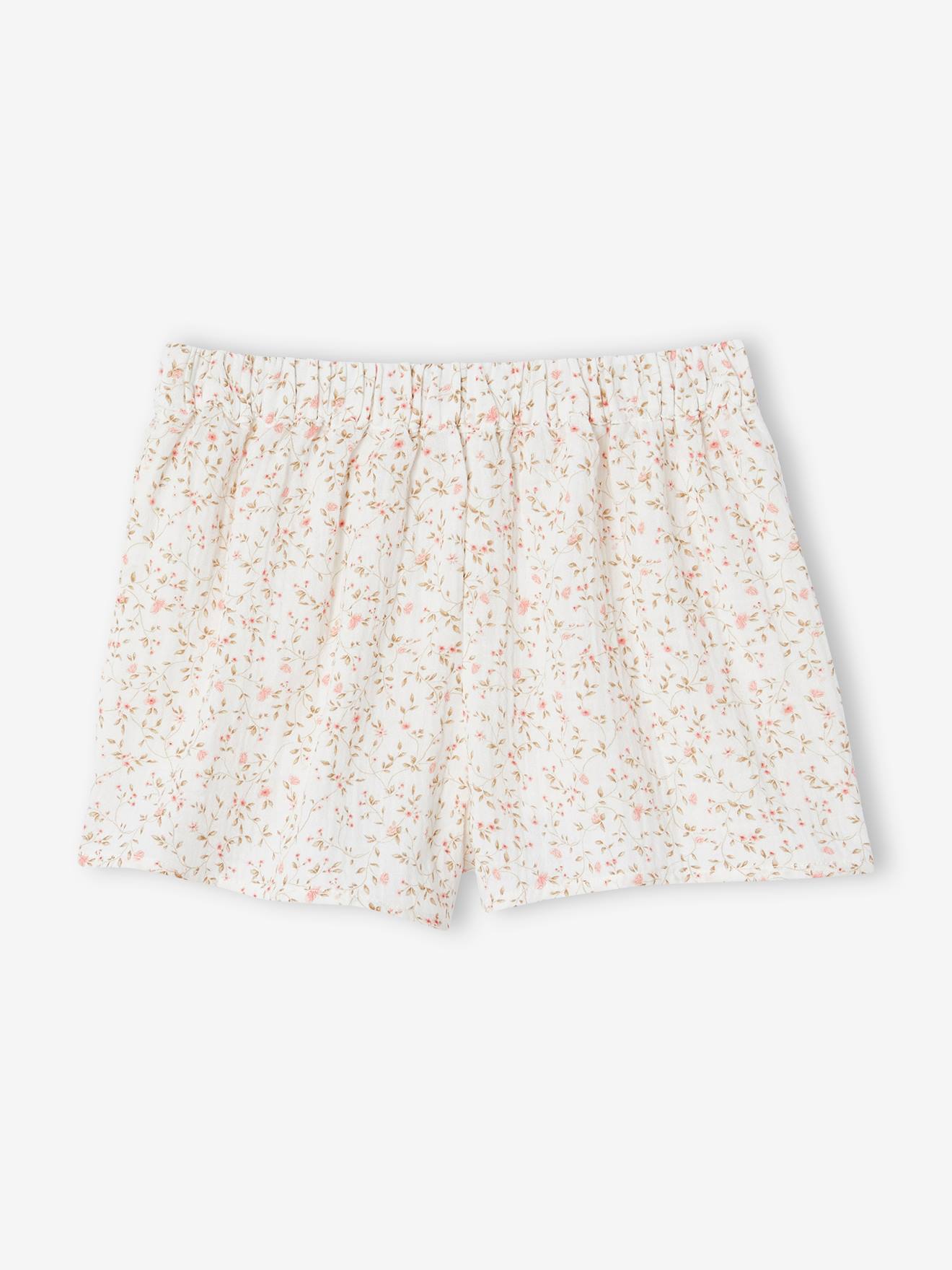 Thumbnail - Festlicher Mädchen Hosenrock mit Blumen