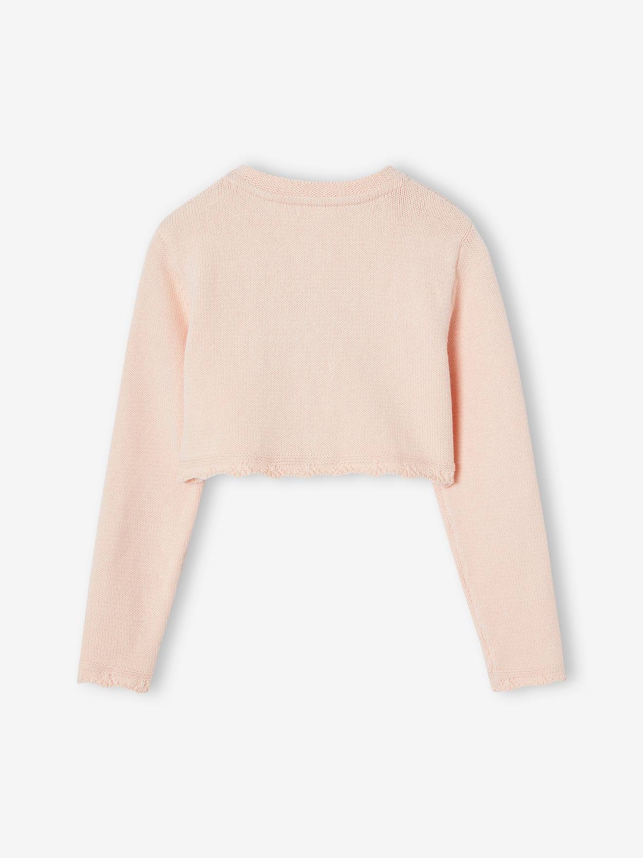 Thumbnail - Festlicher Mädchen Bolero hell